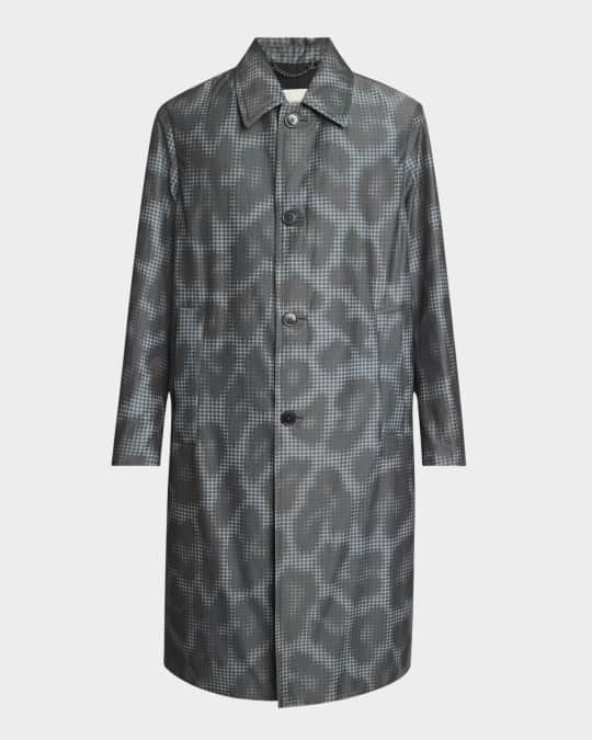 Men's Rankle Leopard Overcoat