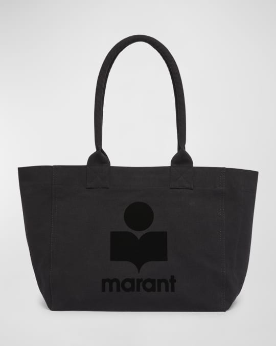 Isabel Marant Yenky Zip Canvas Cotton Tote Bag Neiman Marcus