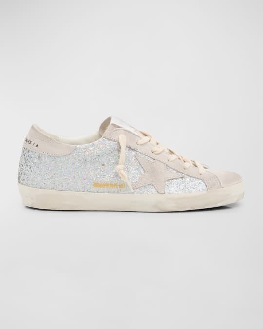 スニーカー Golden  Leather Sneakers With Sparkling Star Detail Golden Goose 'sparkling star detail sole' sneakers | The
