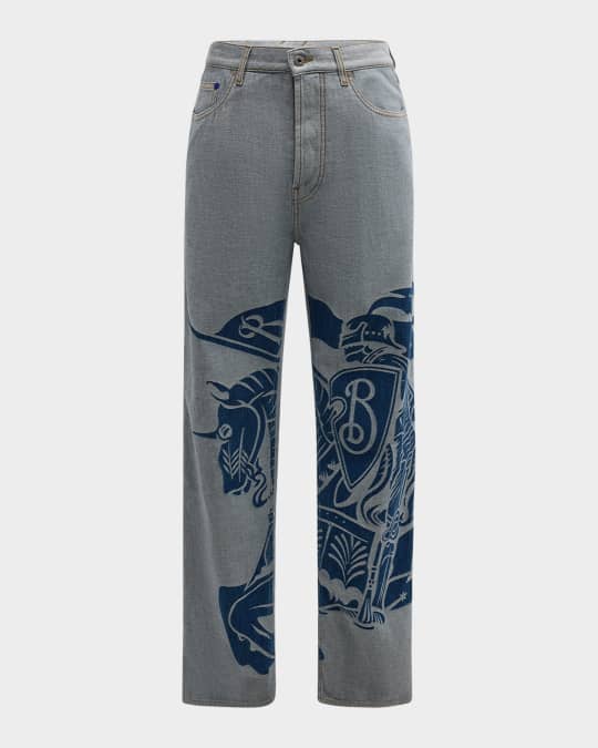 最先端 Burberry Marcus Neiman | Jeans Loose-Fit EKD Men's デニム/ジーンズ