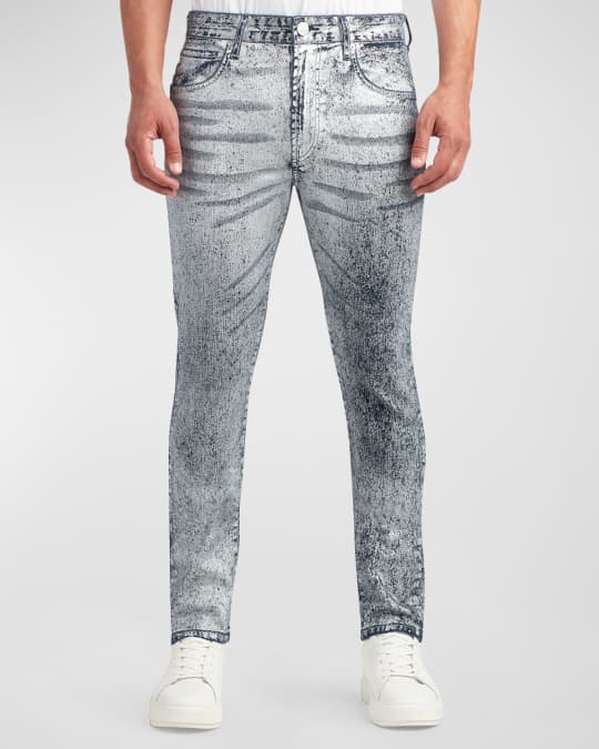 Men's Silver Haze Skinny Jeans