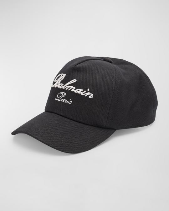 Balmain Black Baseball Hat Cap BALMAIN  main image 2