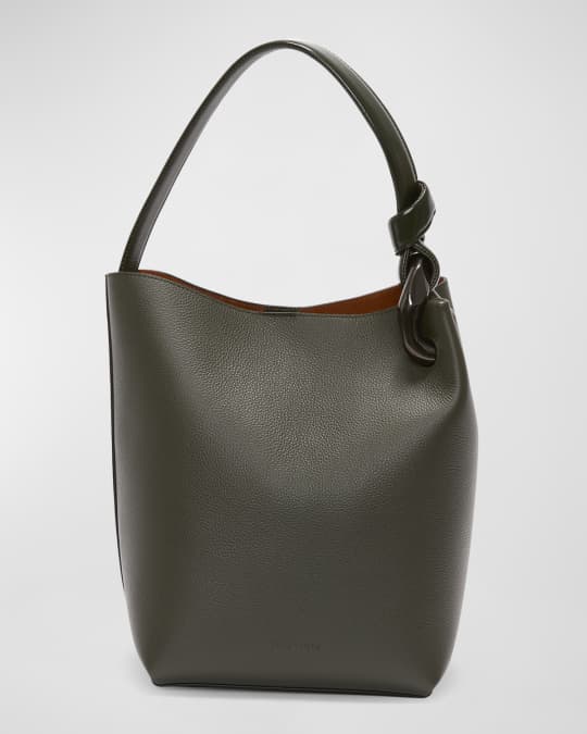 JW Anderson The JWA Corner Leather Bucket Bag | Neiman Marcus