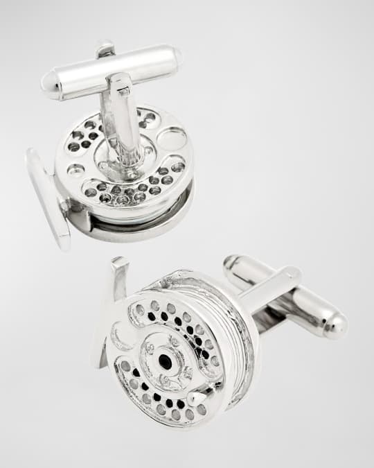 Men's Fly Fishing Reel Cufflinks
