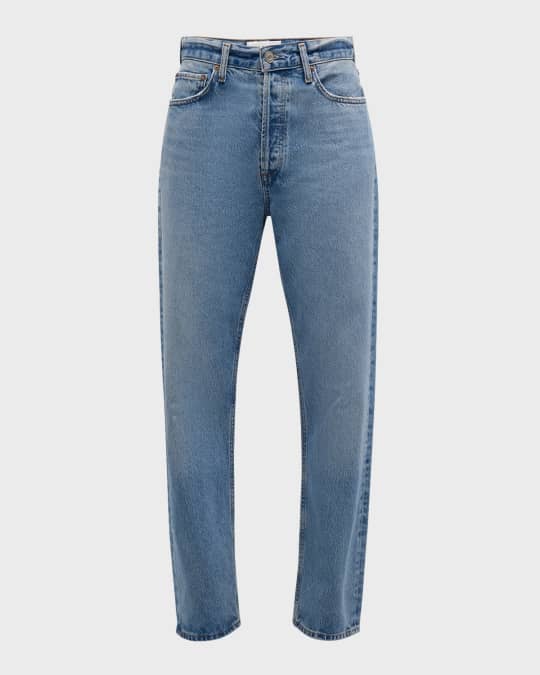 90s Pinch Waist High-Rise Straight Jeans