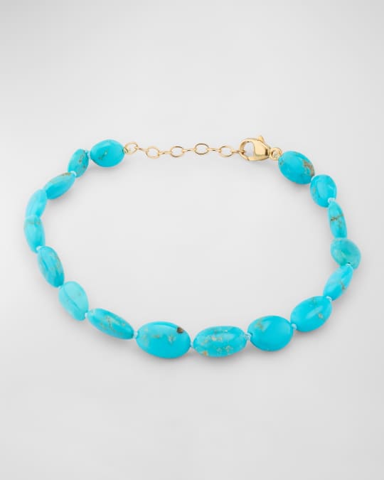 Turquoise Nugget Bracelet 