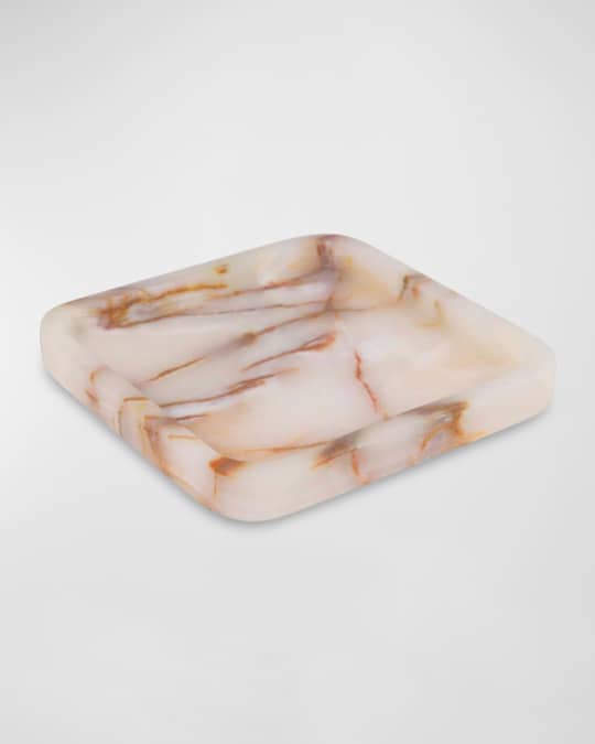 Robbie Green Onyx Marble Catchall Tray
