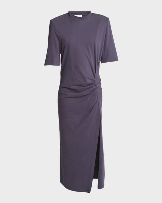 isabel marant t shirt dress Isabel Marant Black Zarko Mini T-Shirt Dress  House Of Huntington