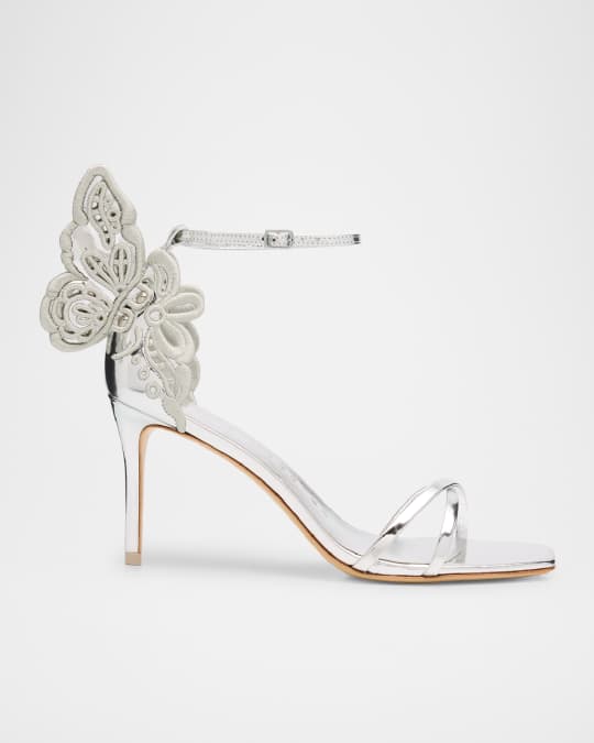 Sophia Webster Girls Chiara Sandals in Silver main image 0