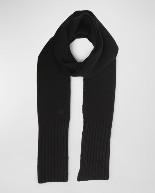 DG Logo Knit Ribbed Scarf 