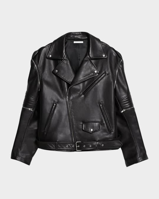 Men's Astro Leather Biker Jacket