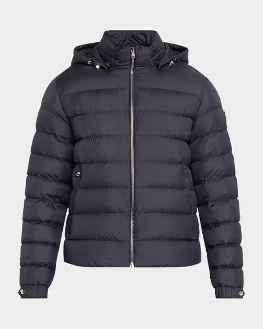 Moncler Men's Arneb Quilted Down Jacket | Neiman Marcus