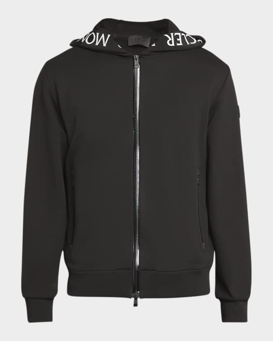 トップス MONCLER / Logo Hoodie Lemon 12A Moncler Men's Zip-Up Hoodie | Neiman Marcus