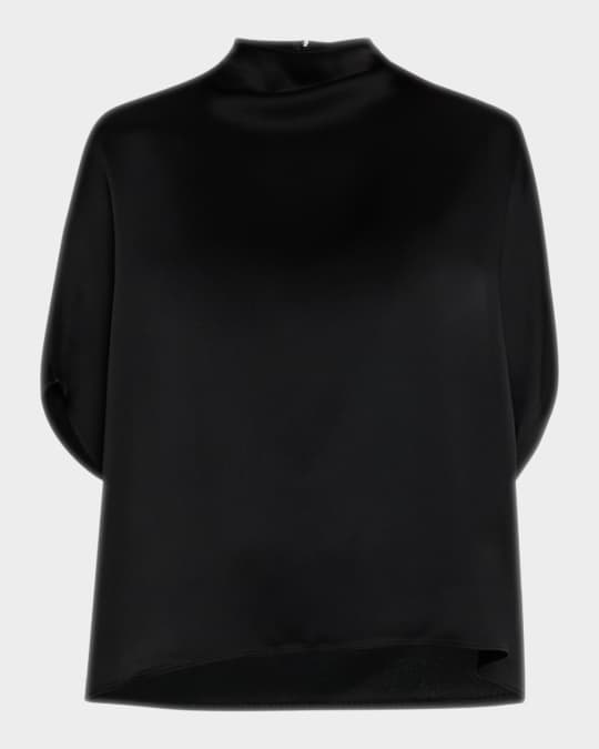 Satin Cape T-Shirt