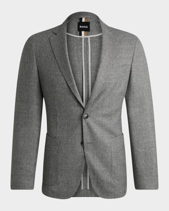 Men's Hanry Micro-Patterned Slim Sport Coat