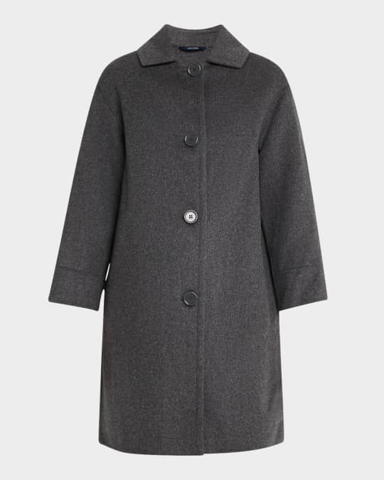 Max Mara Ketch Virgin Wool Coat | Neiman Marcus