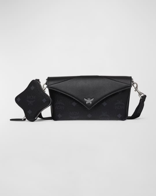 Visetos Monogram Flat Pouch Shoulder Bag