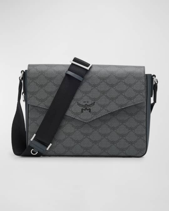 【関税&送料込】Mcm Black Leather Small Himmel Laurel Crossb Small Himmel Laurel Crossbody in Calf Leather Red | MCM ®US