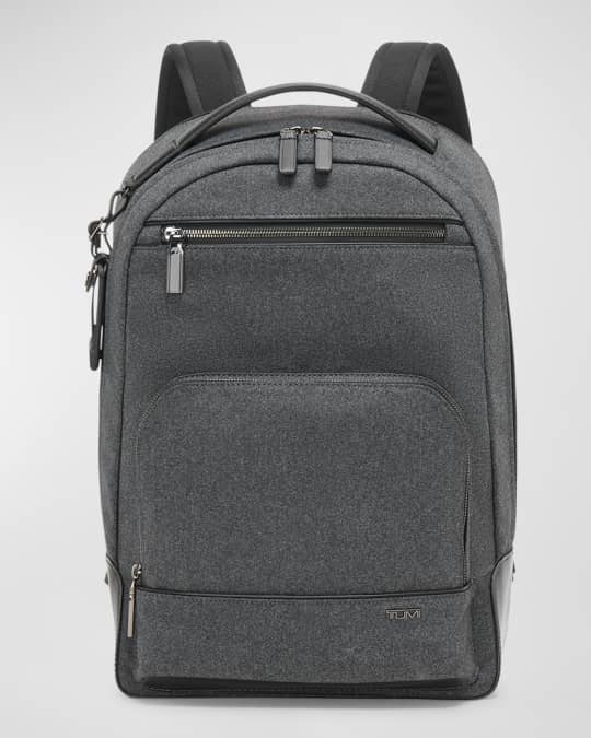 Warren Heathered Zip Backpack 