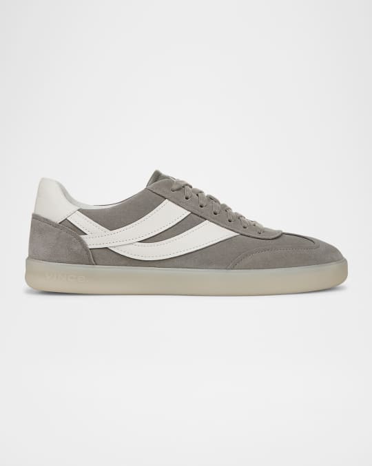 Men's Oasis Mixed Leather Retro Sneakers
