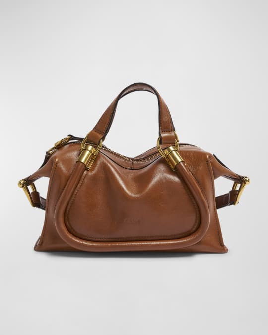lapin12 Chloe パラティ ミディアム Chloe Paraty 24 Medium Bag in Shiny Calfskin | Neiman Marcus