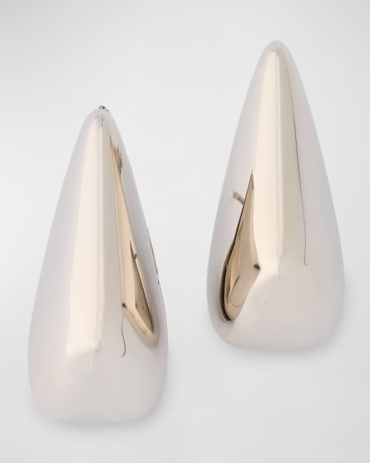 Silver-Plated Thorn Earrings