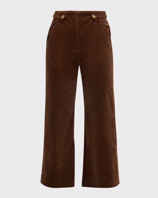Brynleigh Corduroy Cropped Pants