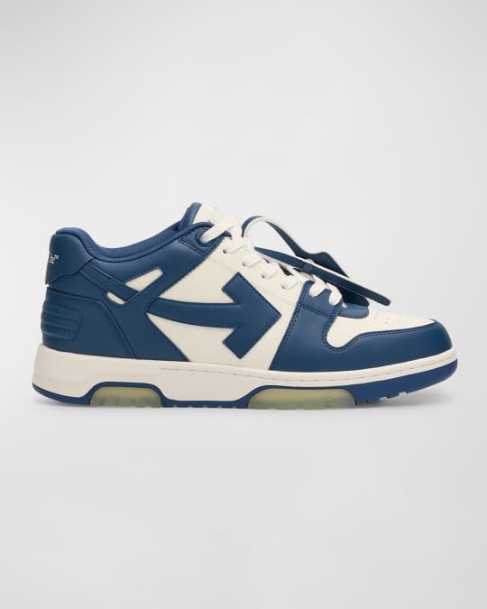 Off-White Men's Out Of Office Bicolor Sneakers | Neiman Marcus