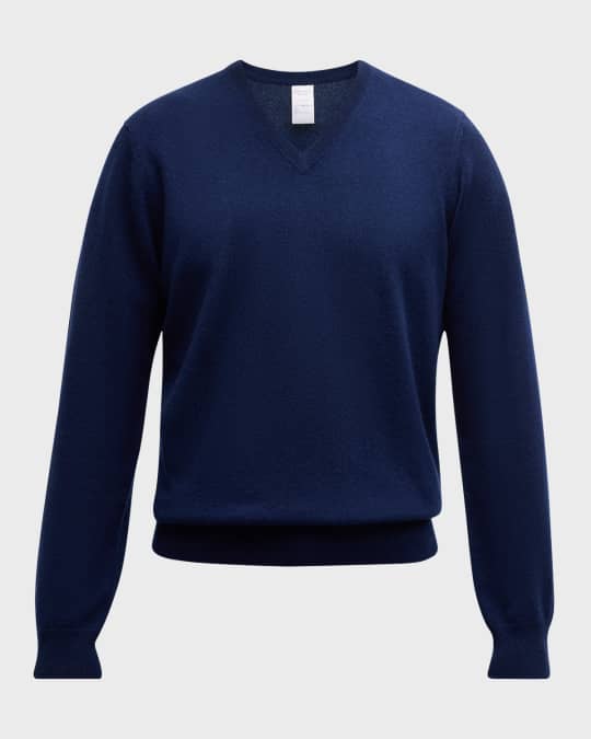 Men's Cashmere V-Neck Sweater