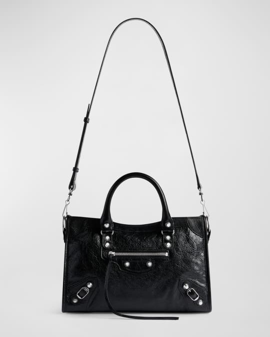 ハンドバッグ Balenciaga Ice Leather Small Le City Handbag Balenciaga Le City Mini Leather Top-Handle Bag | Neiman Marcus