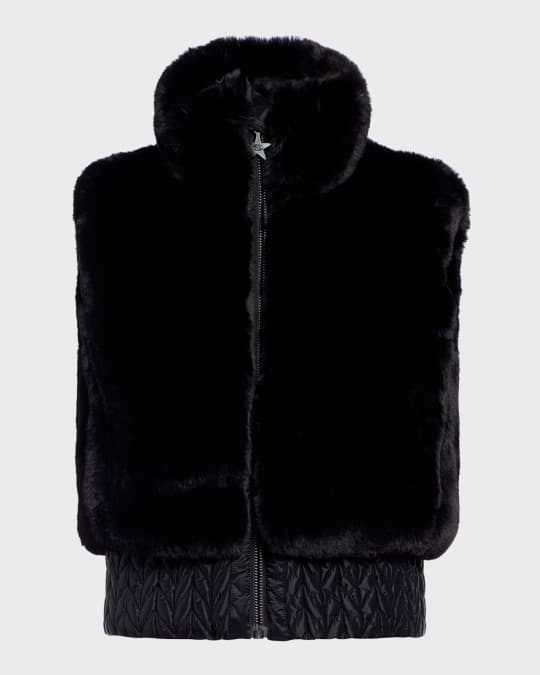 Lina Faux Fur Anti-Odor Ski Vest 