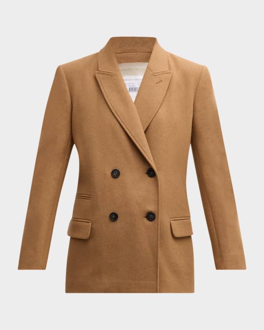 Damarys Double-Breasted Coat