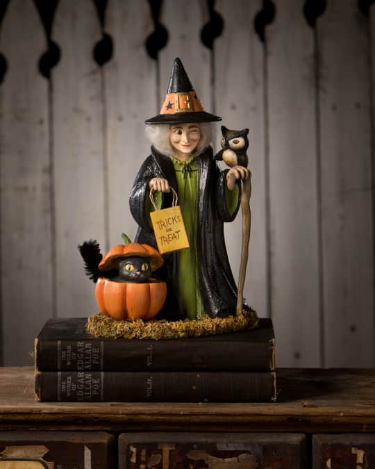 Bethany Lowe Trick Or Treat Callie Witch Halloween Decoration Neiman
