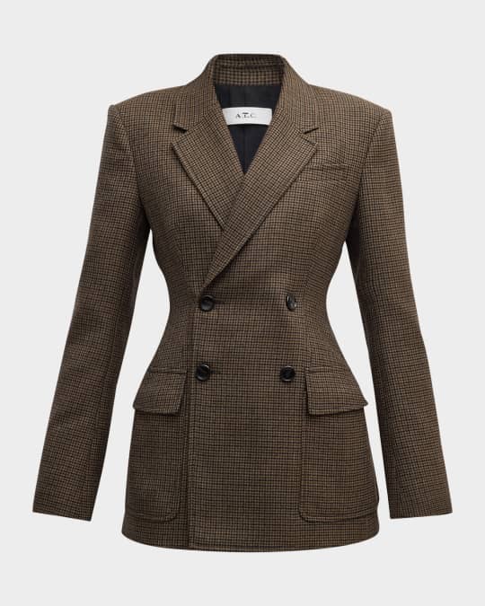 A.L.C. Tess Double-Breasted Jacket | Neiman Marcus