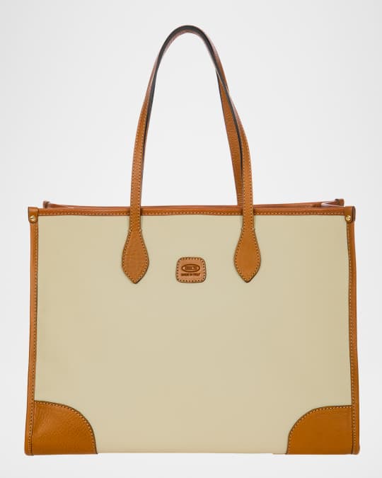 Firenze Faux Leather Tote Bag