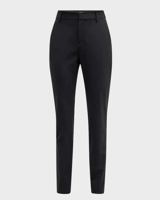 Trop Lux Slim-Leg Slit Pants