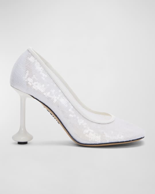 Toy Sequin Stiletto Pumps