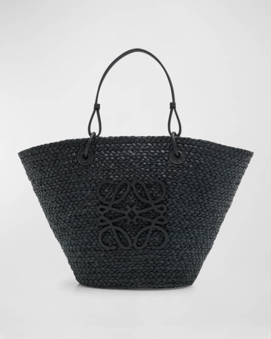 Loewe Medium Anagram Raffia Basket Tote Bag | Neiman Marcus