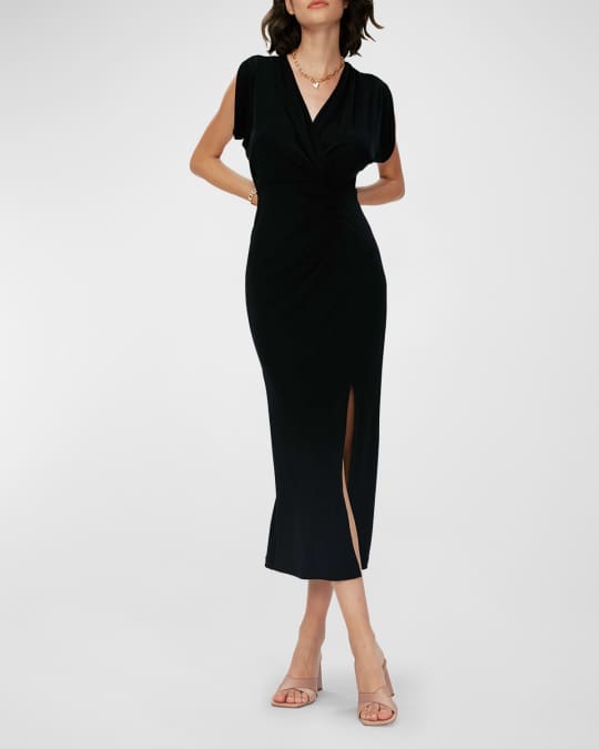 DIANE von FURSTENBERG WILLIAMS ミディ丈ドレス グリーン Diane von Furstenberg WILLIAMS ミディ丈ドレス - Chartreuse