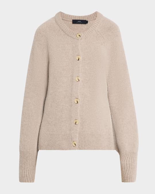 Belgravia Button-Down Cashmere Cardigan