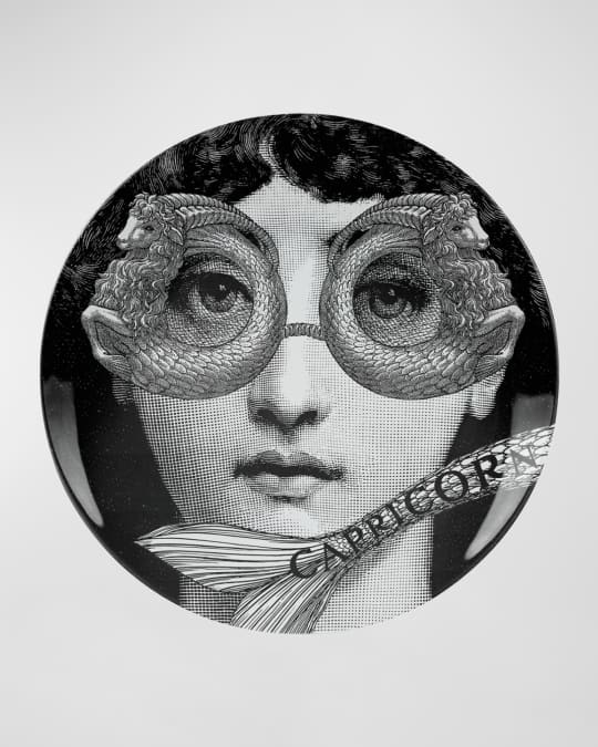 Fornasetti Tema e Variazioni n.357 Wall Plate | Neiman Marcus