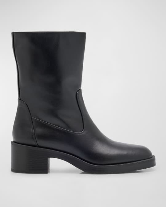 Kaia Calfskin Ankle Boots