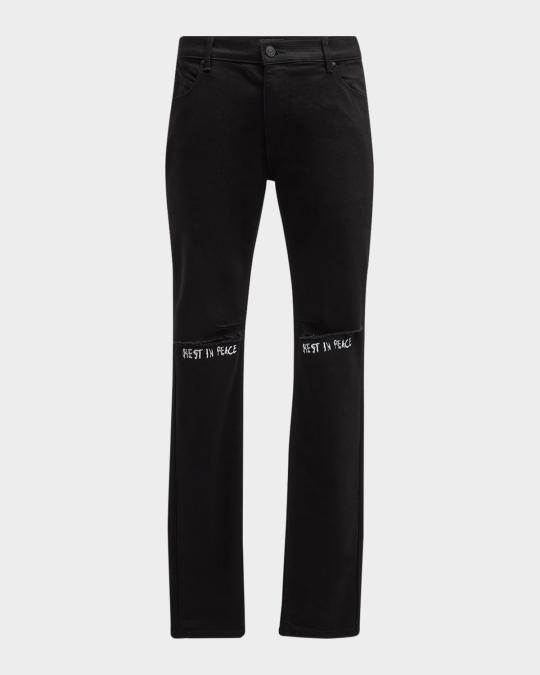 RTA Men's Bryant R.I.P. Skinny Jeans | Neiman Marcus