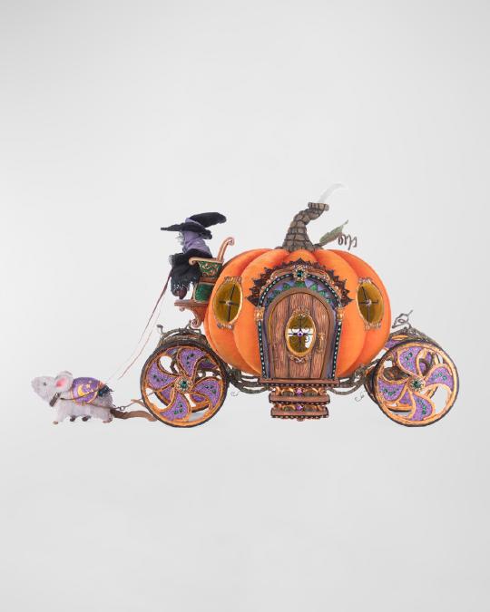 Katherine's Collection Enchanted Pumpkin Carriage | Neiman Marcus