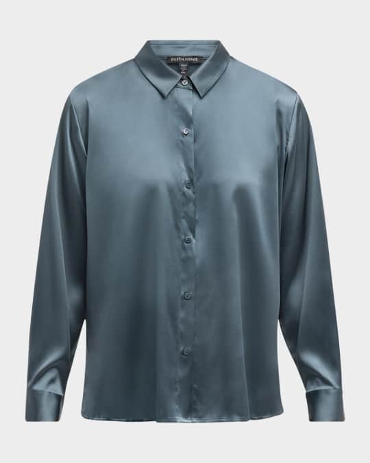 The Silk Charmeuse Shirt