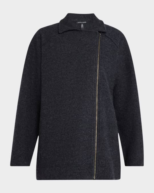 Boiled Wool Motorcycle Jacket