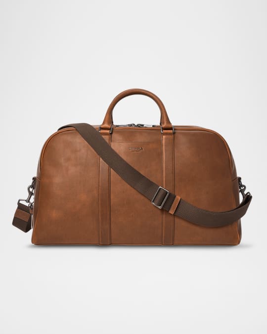 Men's Runwell Navigator Leather Duffel Bag