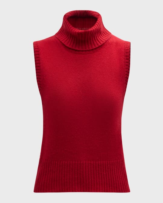 Mazzy Sleeveless Cashmere Sweater