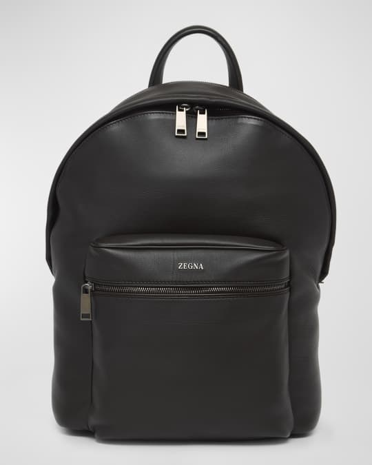 本当に信頼出来る商品 Luxury Men's ZEGNA Calfskin Marcus Neiman | Backpack Hoodie バッグ