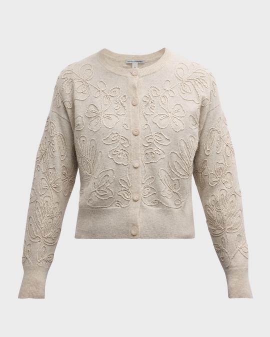 Autumn Cashmere Sheer Ilusion Sequin Cardigan main image 1